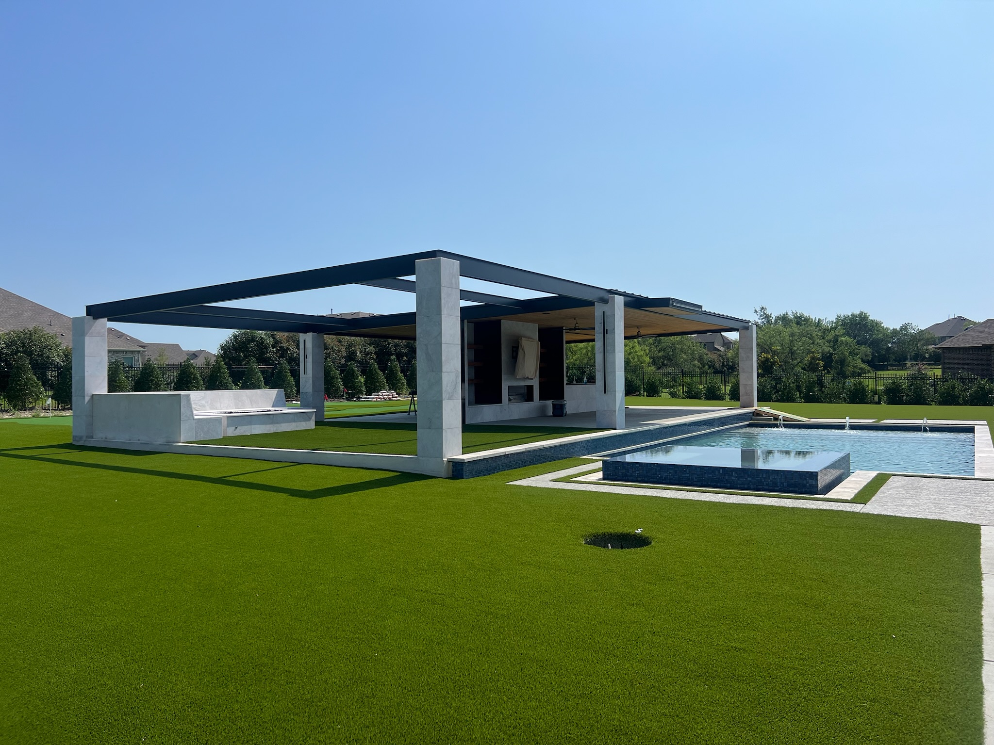 Artificial grass installation